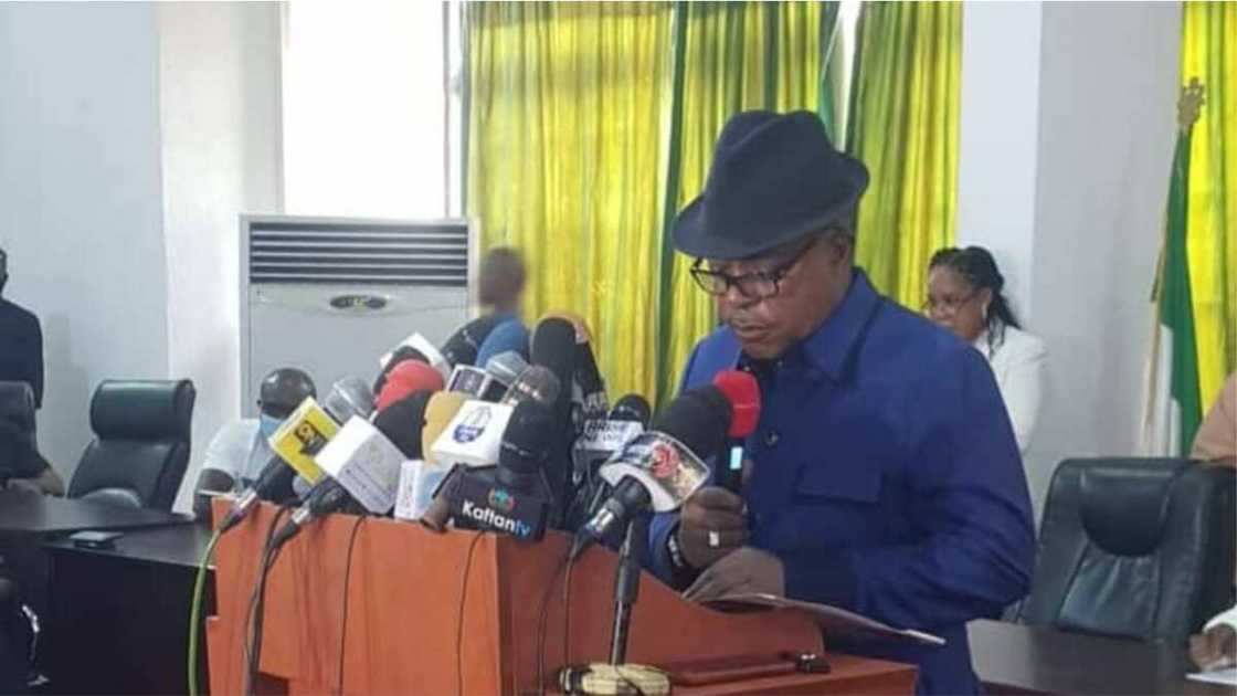 Uche Secondus Raises Alarm, Says Strong Party Chieftain Wants to Hijack PDP Uche Secondus Raises Alarm, Says Strong Party Chieftain Wants to Hijack PDP