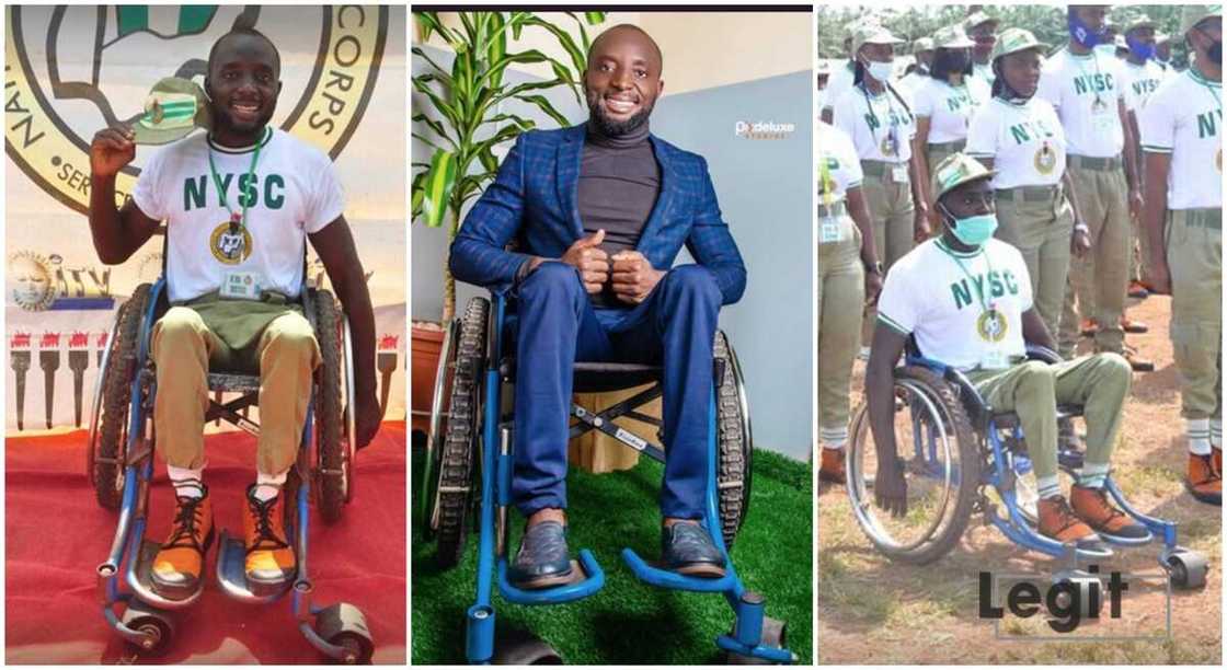 Photos of Gwer Peter, a Nigerian youth who just passed out of NYSC. Photos of Gwer Peter, a Nigerian youth who just passed out of NYSC.