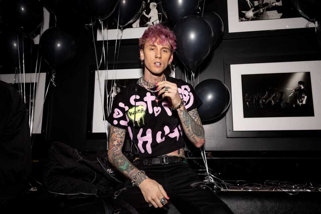 Machine Gun Kelly at The Roxy for SiriusXM and Pandora's Small Stage Series' Machine Gun Kelly at The Roxy for SiriusXM and Pandora's Small Stage Series'