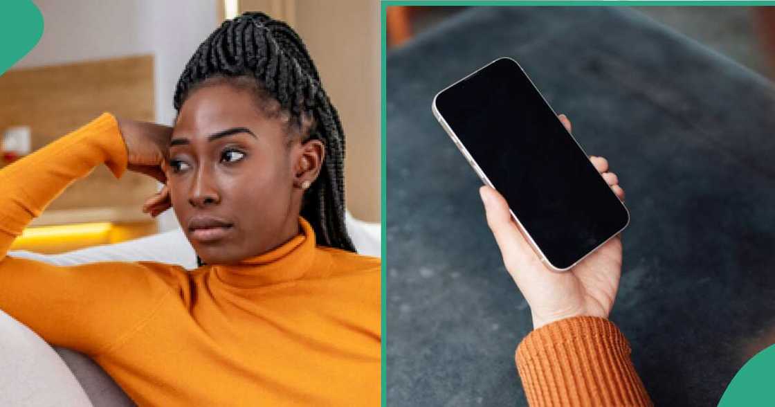Lady insists on buying phone worth N250k. Lady insists on buying phone worth N250k.