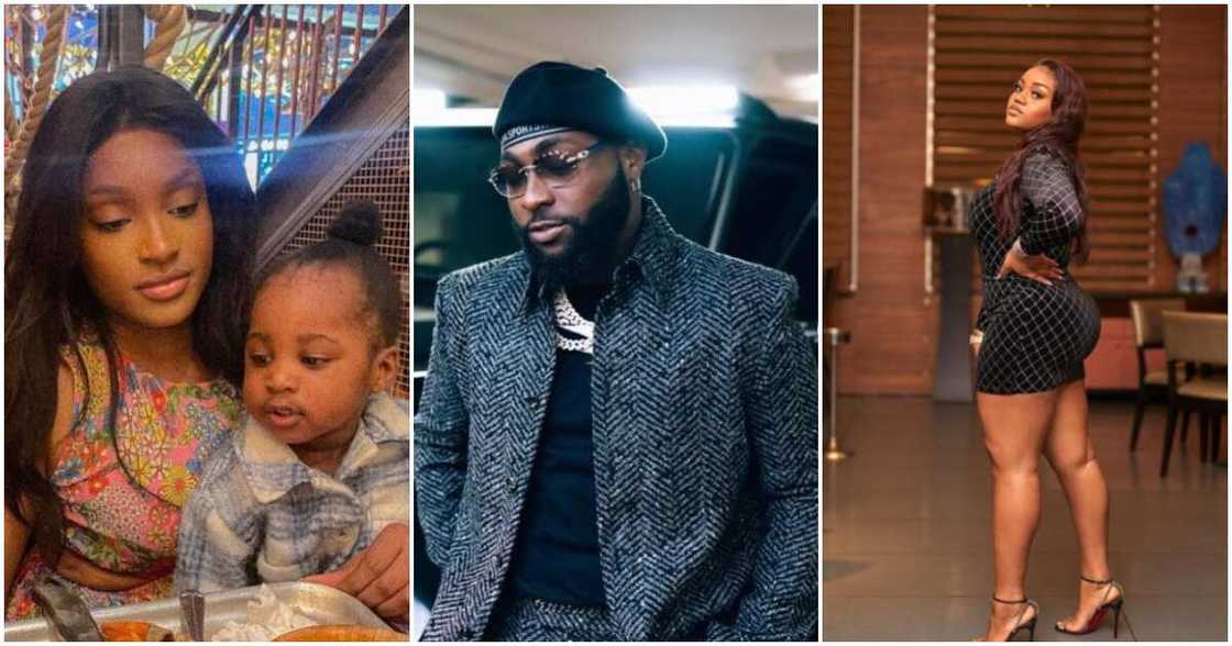 Photos Larissa, Davido and Chioma