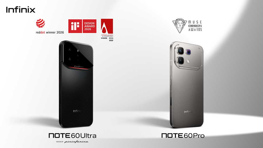 Infinix NOTE 60 SERIES Garners Red Dot and iF Awards, Redefining Premium Smartphone Design Infinix NOTE 60 SERIES Garners Red Dot and iF Awards, Redefining Premium Smartphone Design