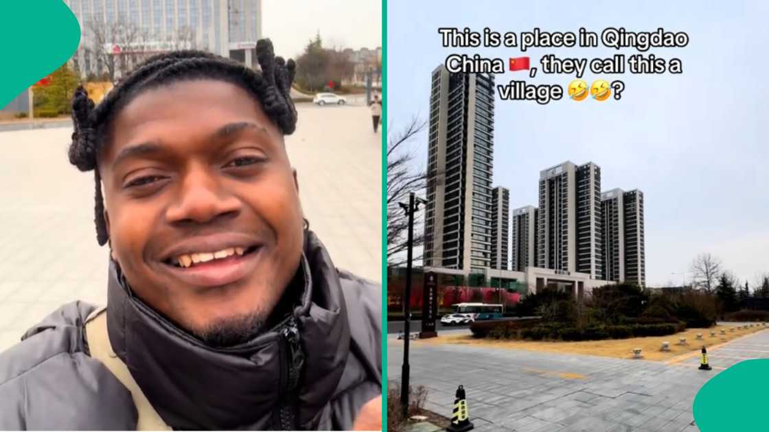 Man shares video of a Chinese town called village. Man shares video of a Chinese town called village.