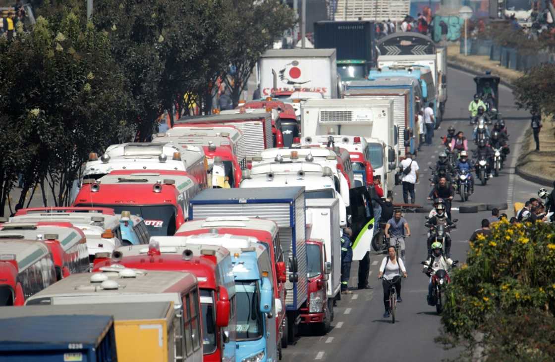 A second day of talks between Petro's government and truckers' bodies failed to yield a breakthrough A second day of talks between Petro's government and truckers' bodies failed to yield a breakthrough