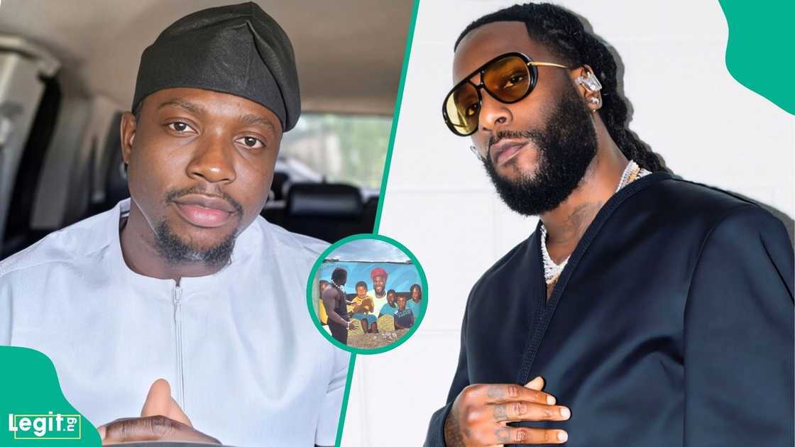 VDM displays ₦50m murals of Burna Boy and children at the singer’s new ₦250m secondary school project in Rivers State VDM displays ₦50m murals of Burna Boy and children at the singer’s new ₦250m secondary school project in Rivers State