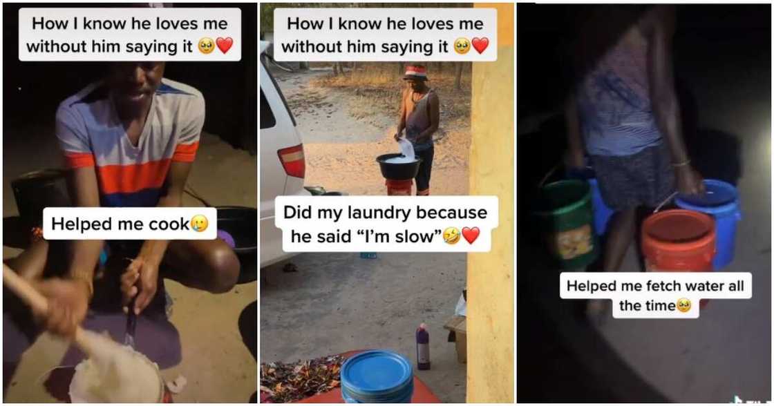 Village, love, man visits girlfriend in village, fetches water, wash her clothes Village, love, man visits girlfriend in village, fetches water, wash her clothes