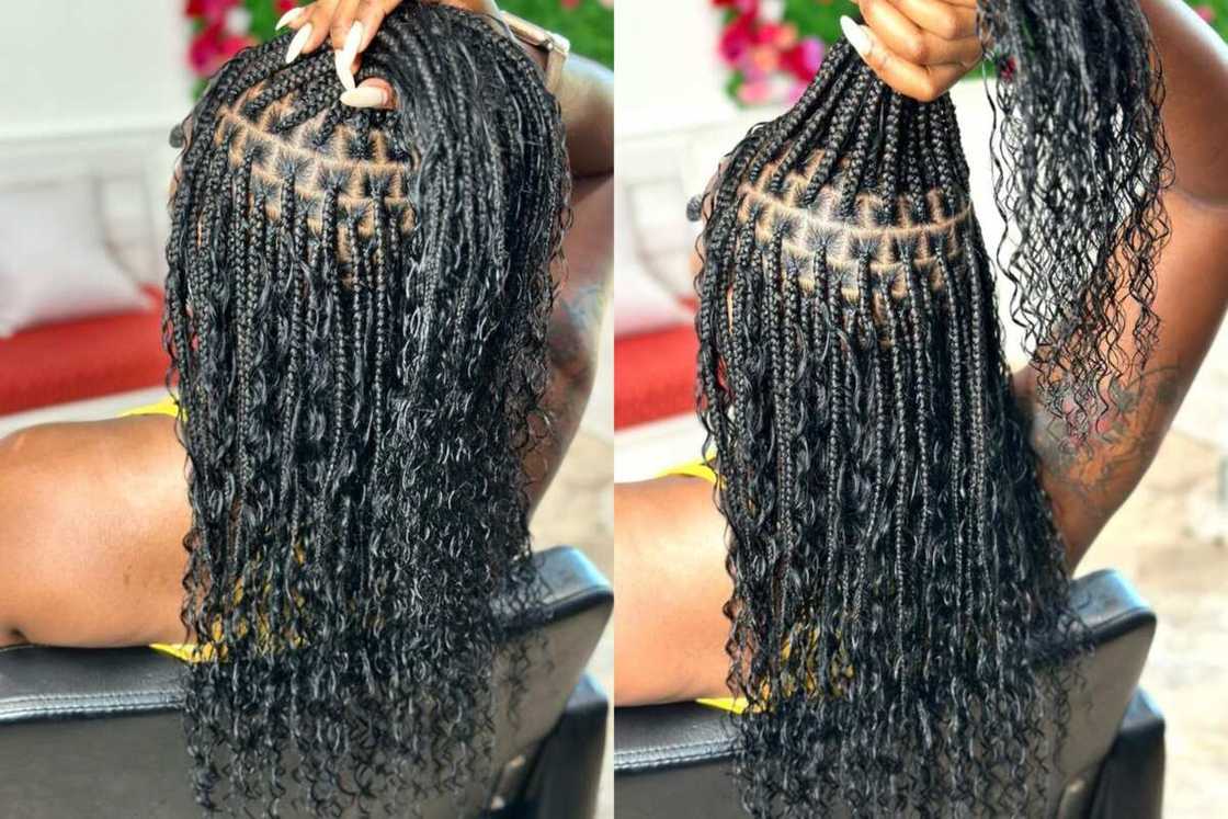 goddess box braids goddess box braids