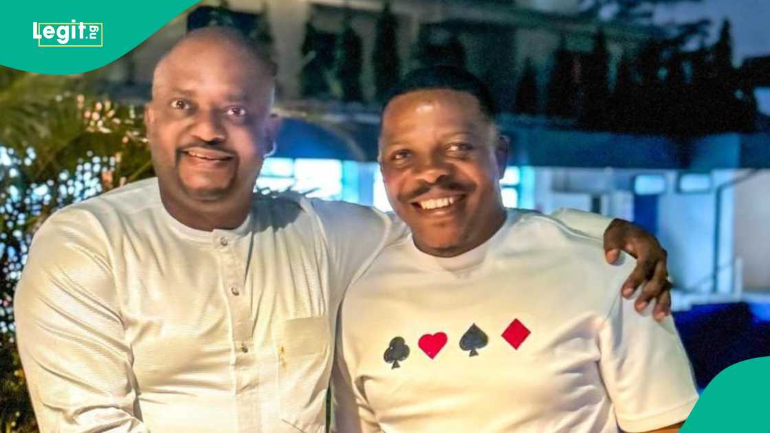 Edward Onoja and ADC chieftain Austin Usman Okai engage in a candid dialogue