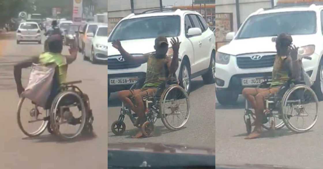 Disabled man directing traffic goes viral Disabled man directing traffic goes viral