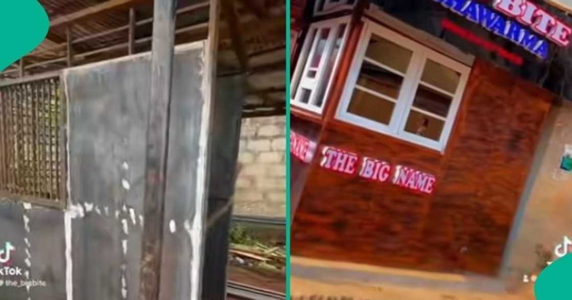 Nigerian lady opens shawarma spot with N1 million Nigerian lady opens shawarma spot with N1 million