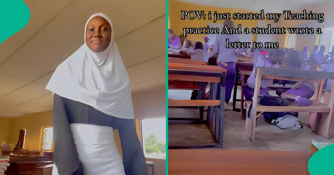Reactions as lady doing teaching practice reports student over note he wrote her, shares it online Reactions as lady doing teaching practice reports student over note he wrote her, shares it online