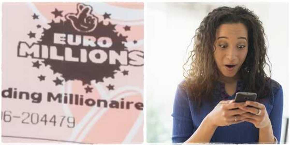 Lucky winner walks away with N61 billion Naira after winning Euro Millions Lucky winner walks away with N61 billion Naira after winning Euro Millions