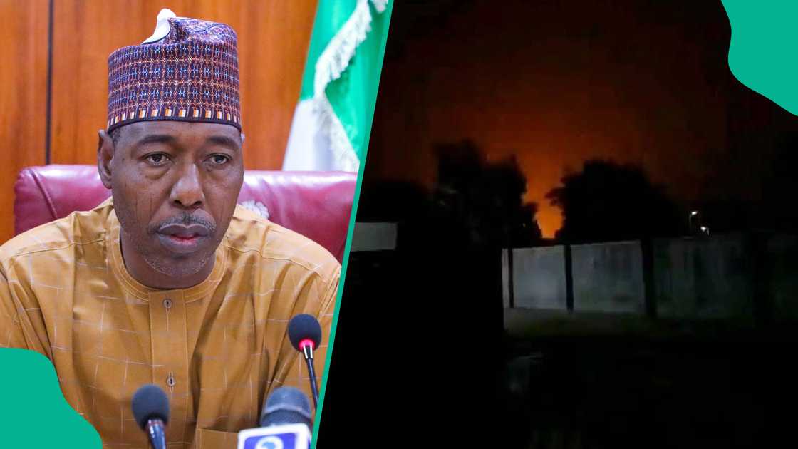 Gwamnatin Borno ta yi magana da aka samu tashin gobara a barikin sojoji na Giwa Gwamnatin Borno ta yi magana da aka samu tashin gobara a barikin sojoji na Giwa
