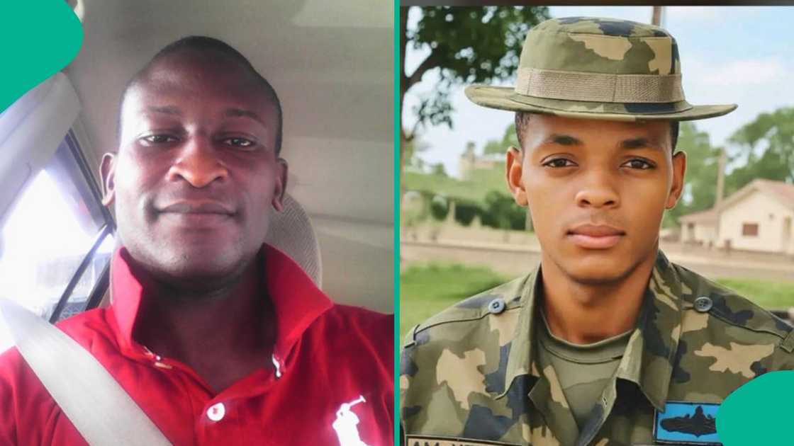 Man shares opinion on why naval officer Yerima was in Abuja. Man shares opinion on why naval officer Yerima was in Abuja.