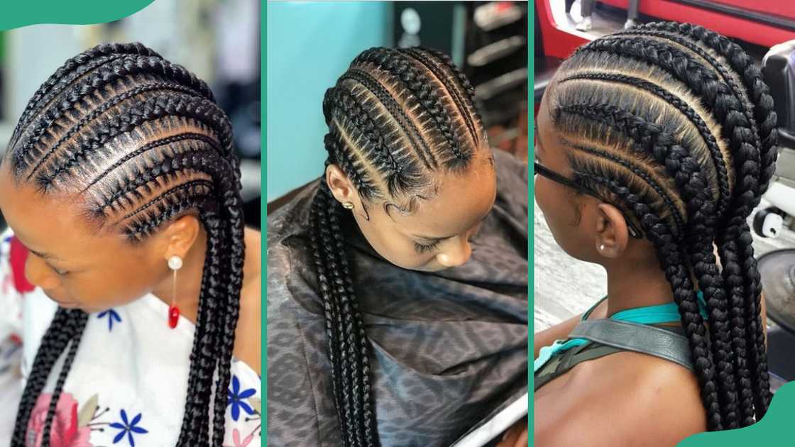 Feed in cornrow Feed in cornrow