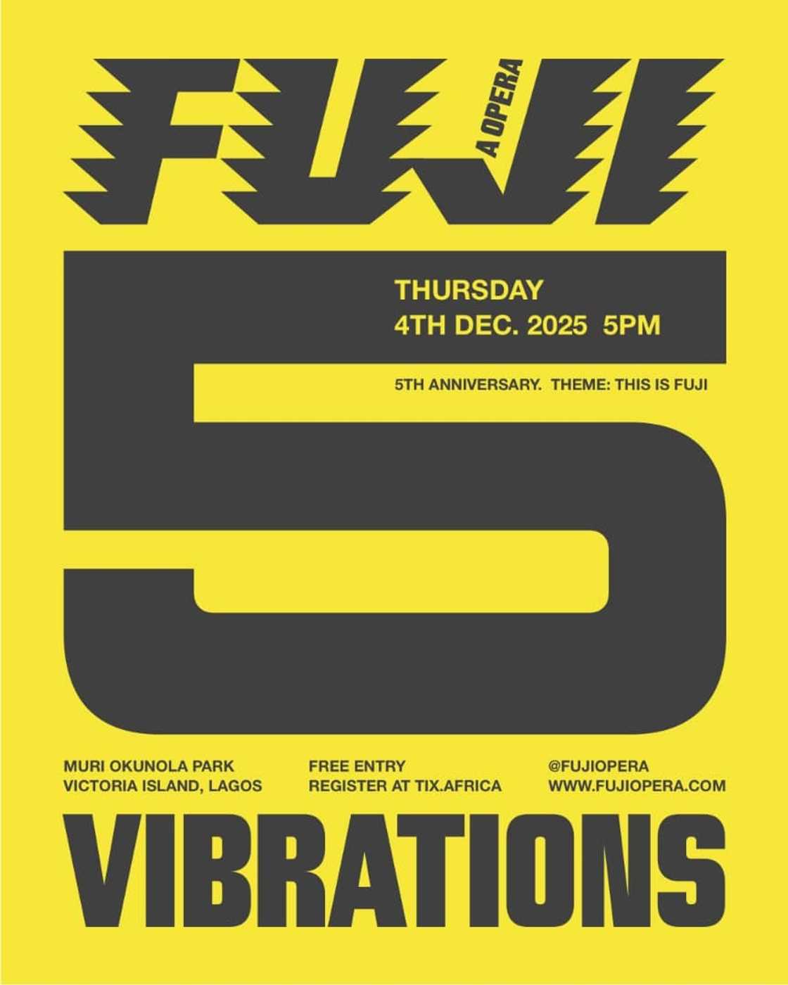 Fuji: A Opera celebrates its 5th anniversary with Fuji Vibrations 2025 — a bold celebration of culture, unity & legacy Fuji: A Opera celebrates its 5th anniversary with Fuji Vibrations 2025 — a bold celebration of culture, unity & legacy