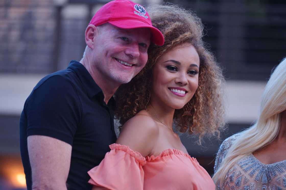 Michael Darby and Ashley Boalch at an event