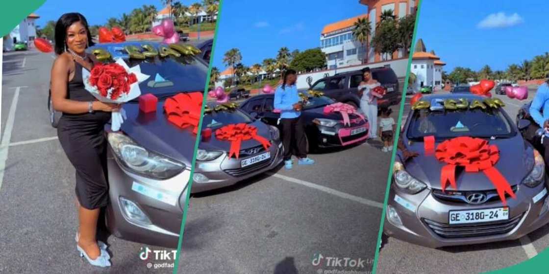 Man shows off the cars he acquired for his two wives Man shows off the cars he acquired for his two wives