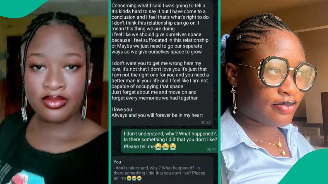Lady dumped by her boyfriend after six years of dating. Lady dumped by her boyfriend after six years of dating.