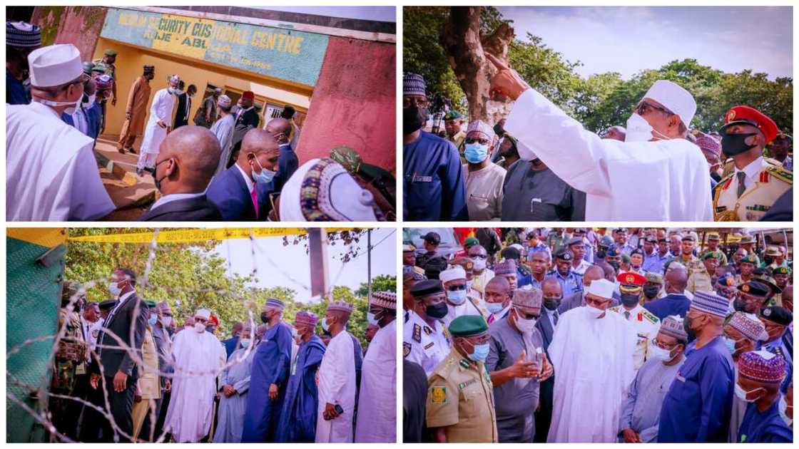 President Muhammadu Buhari, Kuje prison