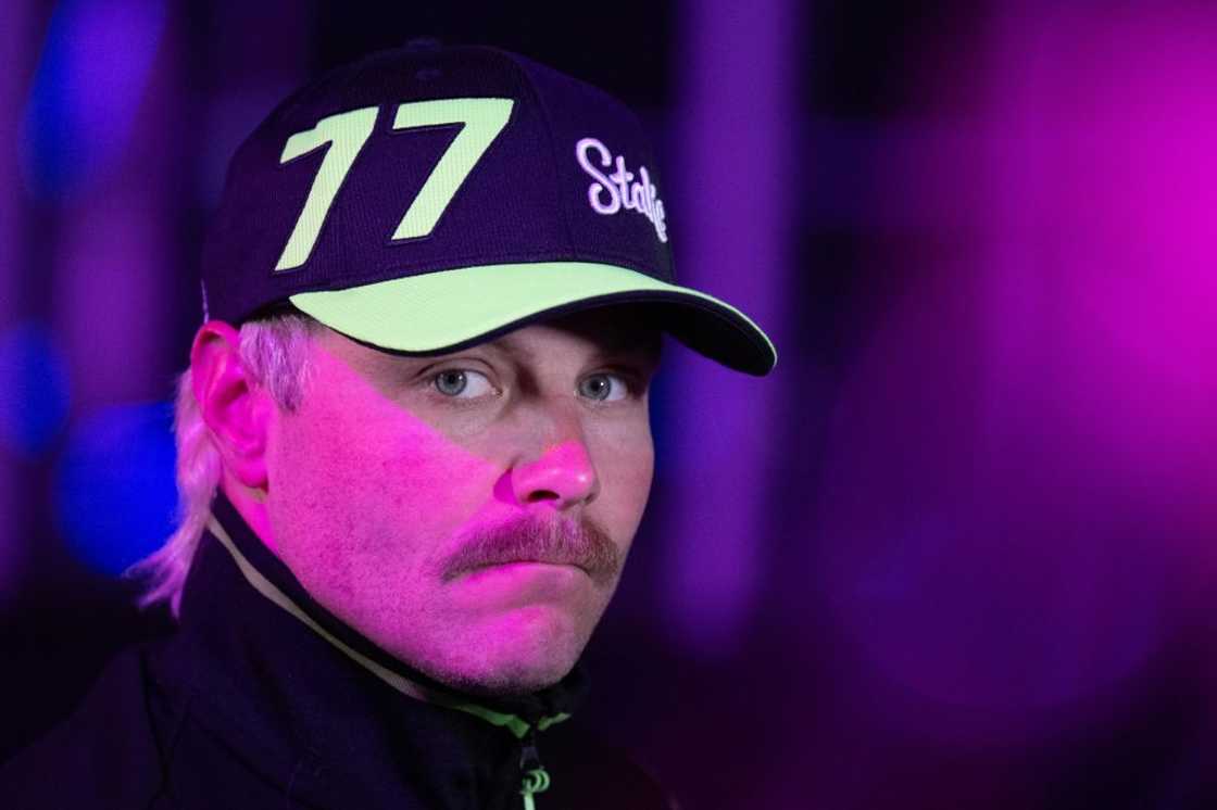 Valtteri Bottas at Las Vegas Strip Circuit in Las Vegas Valtteri Bottas at Las Vegas Strip Circuit in Las Vegas