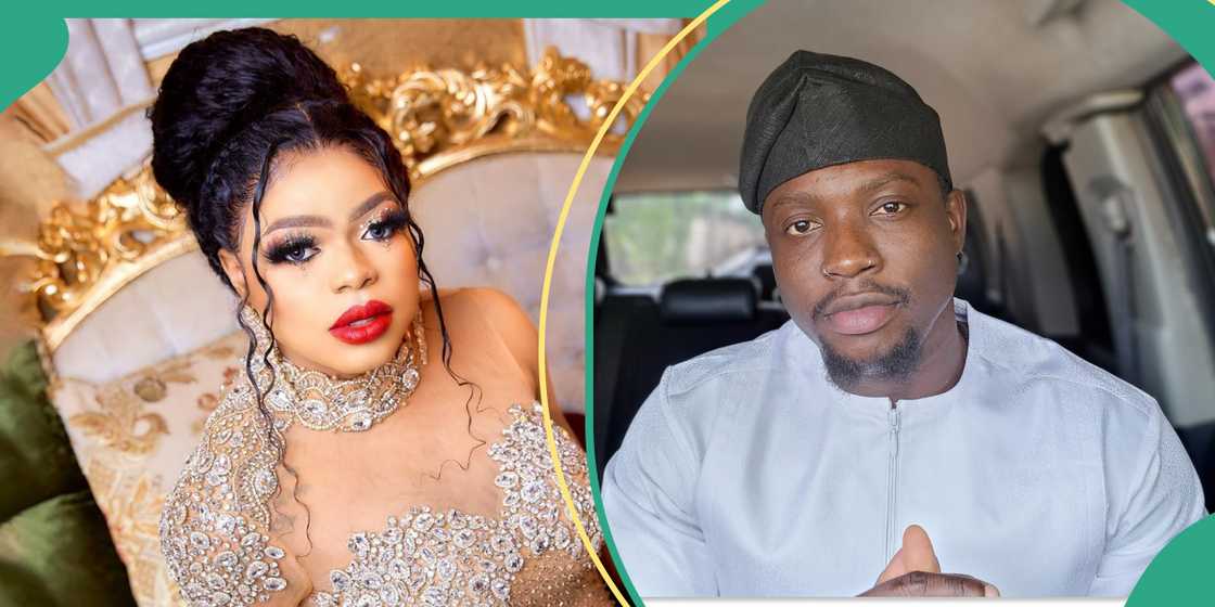 Verydarkman taunts Bobrisky Verydarkman taunts Bobrisky