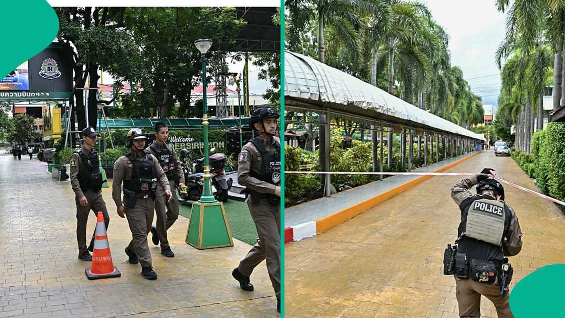 A 14-year-old student opened fire at a secondary school in Nonthaburi province, killing at least six people. A 14-year-old student opened fire at a secondary school in Nonthaburi province, killing at least six people.