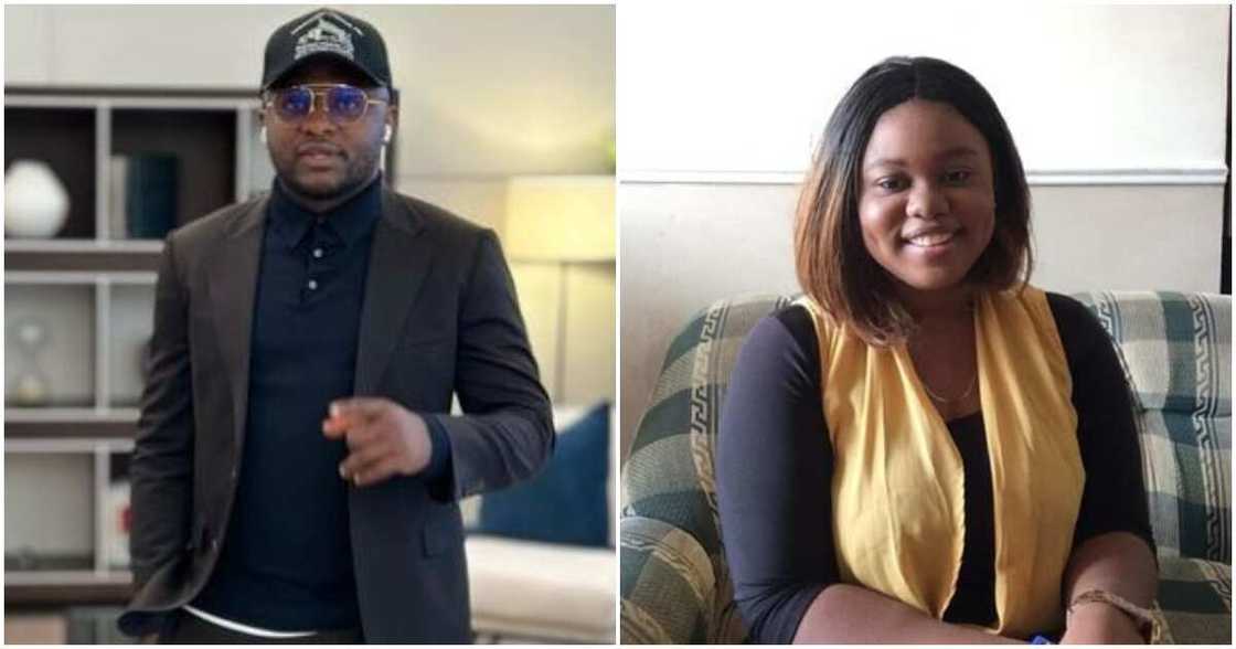 Talent manager Ubi Franklin and Orebamz Talent manager Ubi Franklin and Orebamz