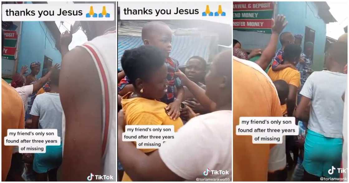 Rivers state, boy missing for 3 years, mum's only son, Nigerian mum finds only son Rivers state, boy missing for 3 years, mum's only son, Nigerian mum finds only son