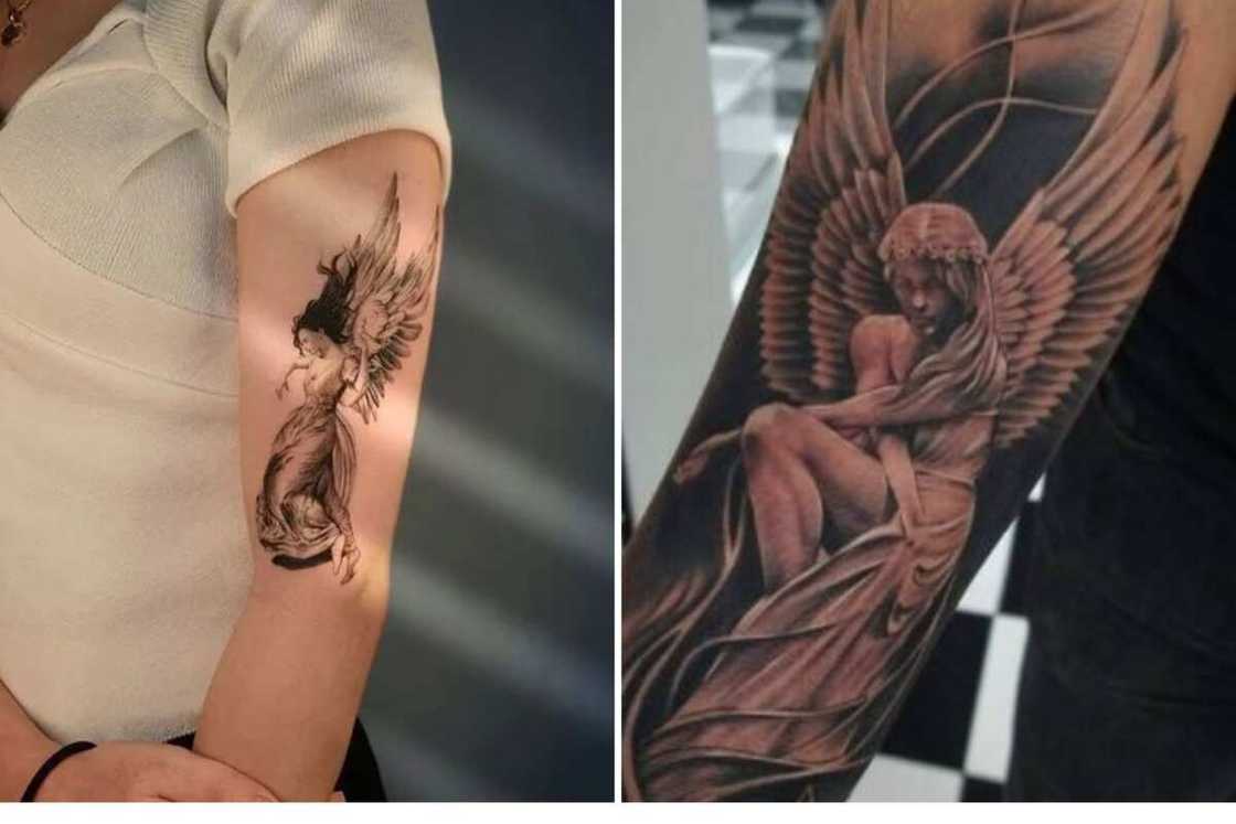 Mother and son tattoo ideas