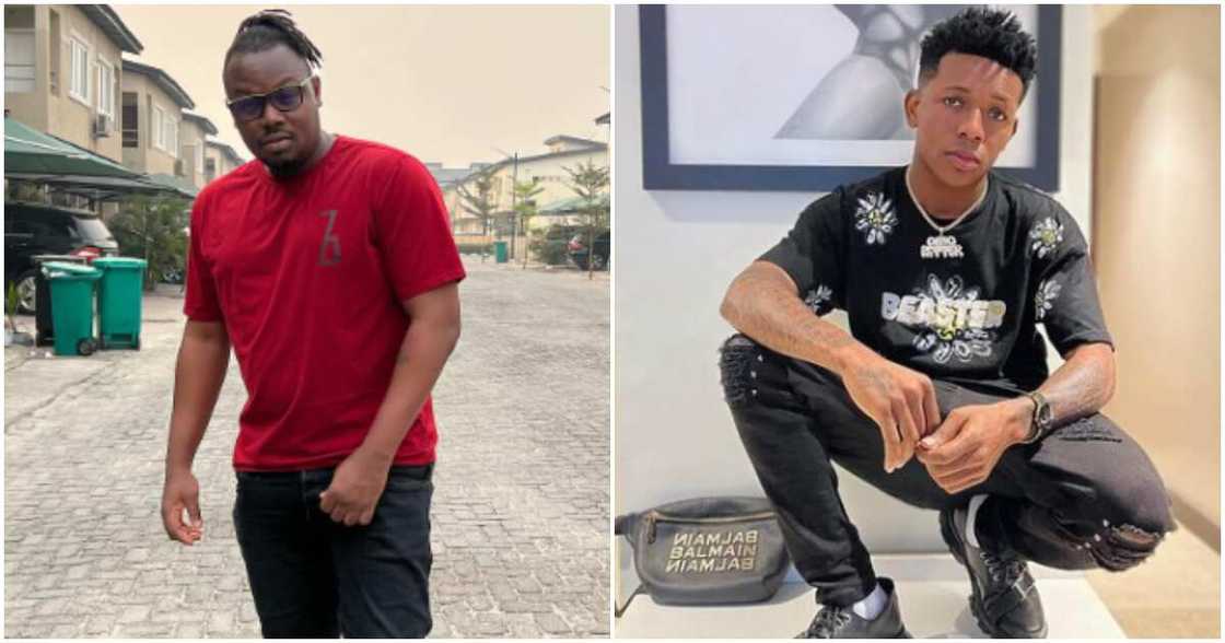 Nigerian singers Dr Sid and Small Doctor Nigerian singers Dr Sid and Small Doctor