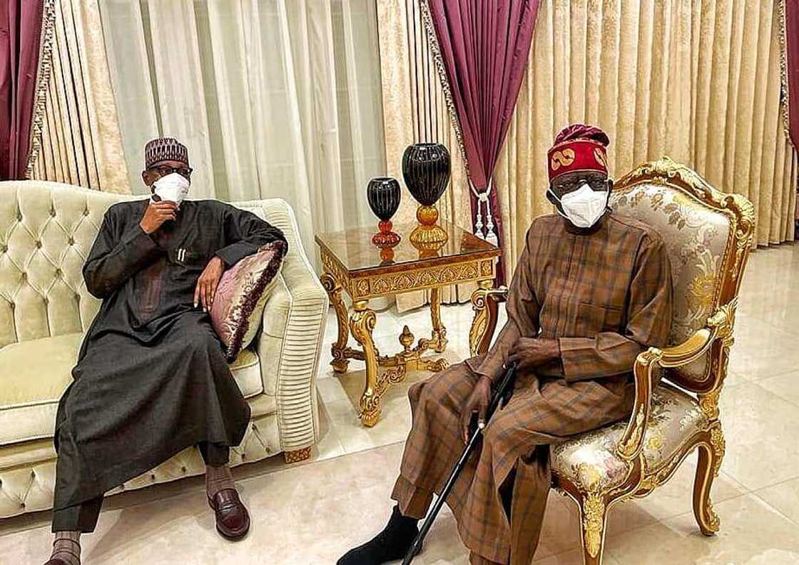 President Muhammadu Buhari and Bola Ahmed Tinubu. President Muhammadu Buhari and Bola Ahmed Tinubu.