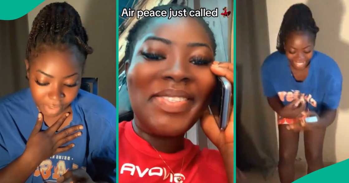 Lady who celebrated being first in her community to enter aeroplane gets message from Air Peace Lady who celebrated being first in her community to enter aeroplane gets message from Air Peace
