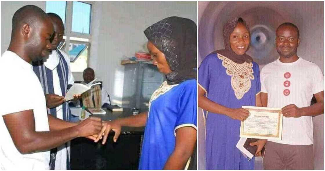 ECWA, Gombe state, marry in pastor's office, casual clothes