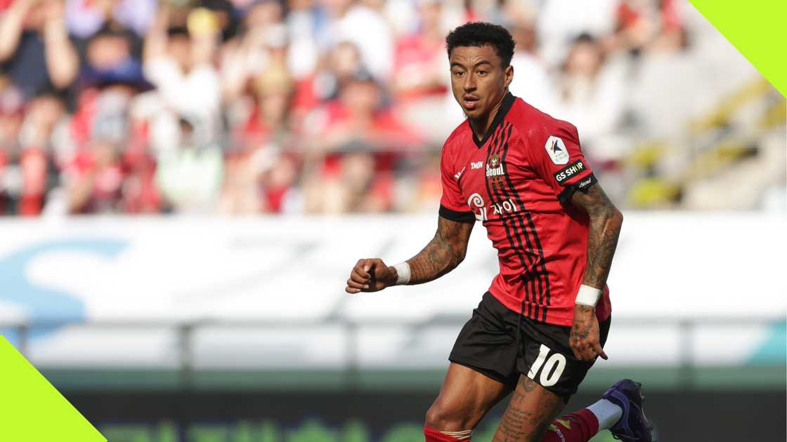 Jesse Lingard in action FC Seoul Jesse Lingard in action FC Seoul