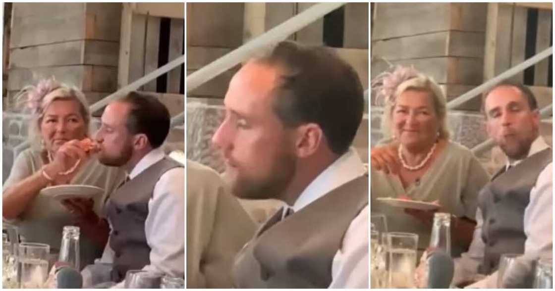 Mother-in-law, drunk new husband, feeds him, Scotland Mother-in-law, drunk new husband, feeds him, Scotland