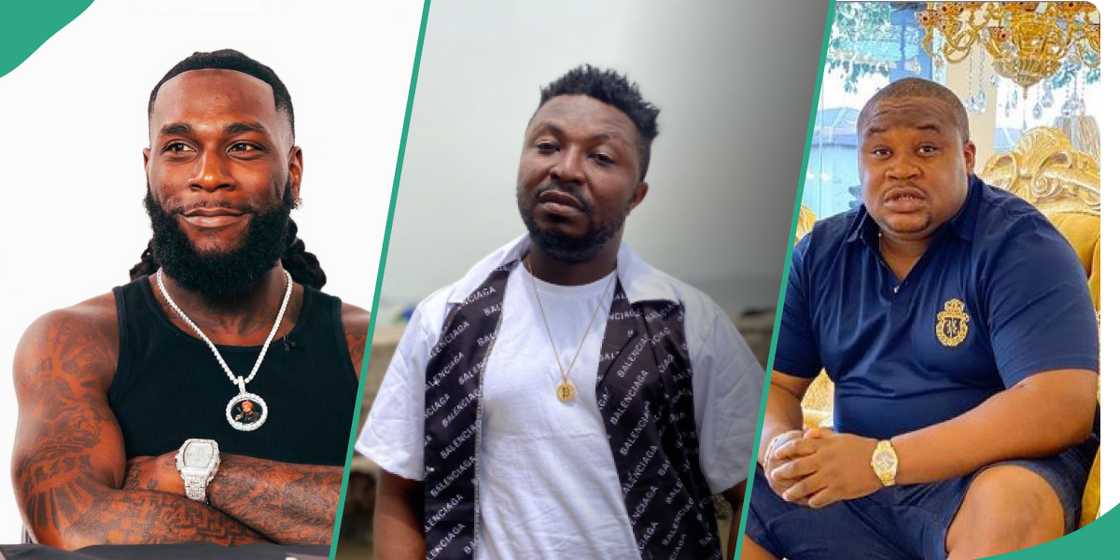 Burna Boy gifts $30k to Cubana Chiefpriest's brother, Cubana Chiefpriest's alleged brother, Cubana Chiefpriest Burna Boy gifts $30k to Cubana Chiefpriest's brother, Cubana Chiefpriest's alleged brother, Cubana Chiefpriest