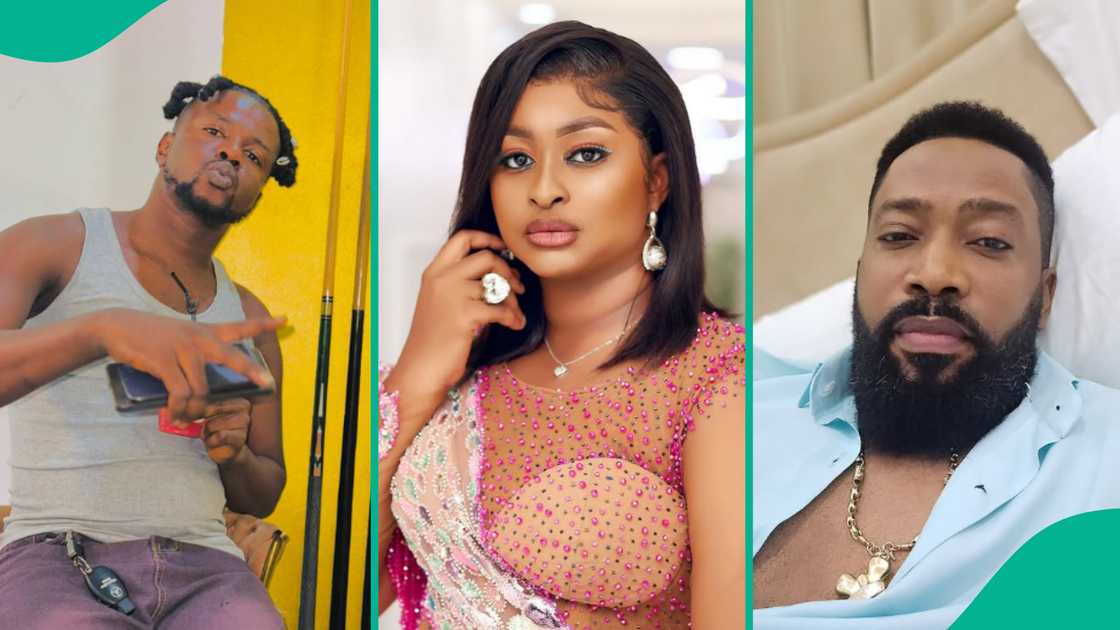 Stanley Ontop accuses Freddie Leonard of being a bully after actress Etinosa called him out. Stanley Ontop accuses Freddie Leonard of being a bully after actress Etinosa called him out.