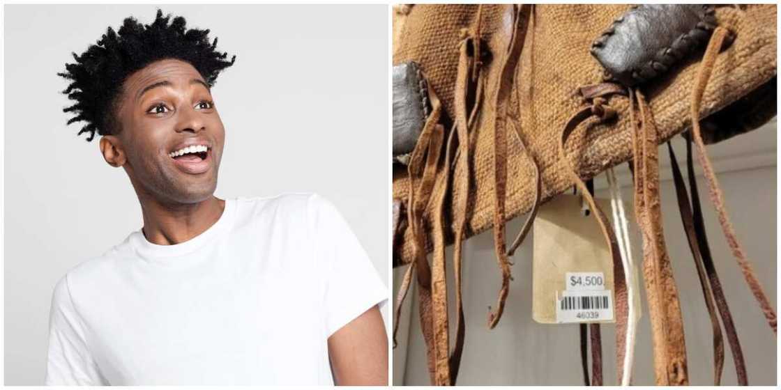 Model, West African hunters' jacket Model, West African hunters' jacket