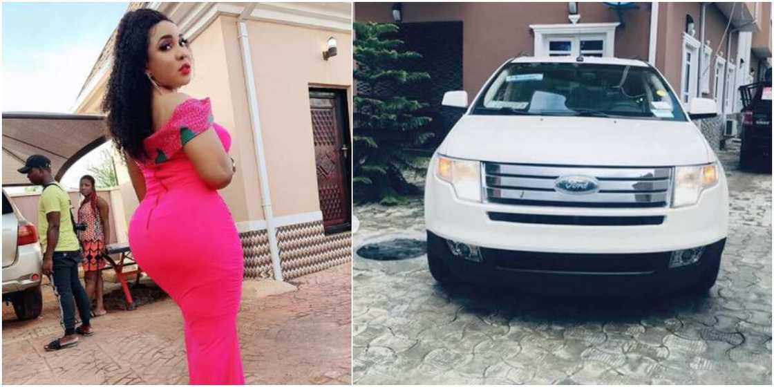 Nollywood actress Juliet Ekeson acquires new car as early Christmas gift (photos) Nollywood actress Juliet Ekeson acquires new car as early Christmas gift (photos)