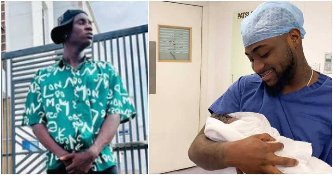 Skit maker OGB, Davido and Ifeanyi. Skit maker OGB, Davido and Ifeanyi.