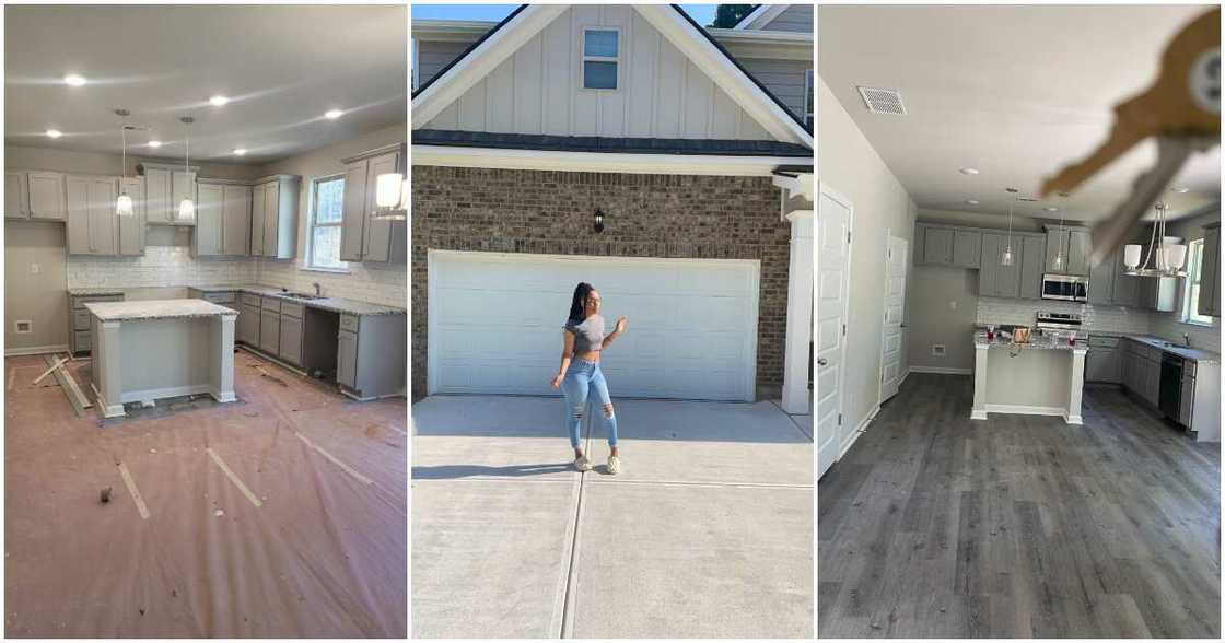 Lady buys her dream house, living in a rented apartment, 8 months, Erin Dickey Lady buys her dream house, living in a rented apartment, 8 months, Erin Dickey