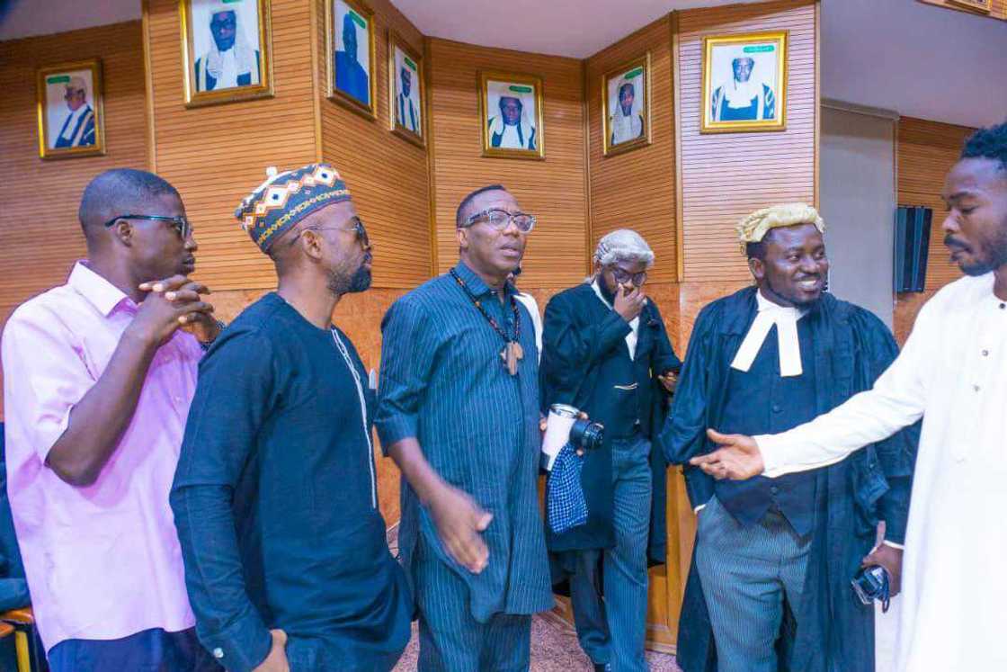 Fresh legal tussle looms as Abuja court gives orders to the Inspector-General of Police, Kayode Egbetokun, and the Attorney-General of the Federation, Lateef Fagbemi, over a suit by Omoyele Sowore. Fresh legal tussle looms as Abuja court gives orders to the Inspector-General of Police, Kayode Egbetokun, and the Attorney-General of the Federation, Lateef Fagbemi, over a suit by Omoyele Sowore.