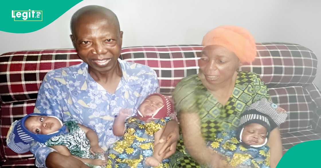 Man, 58, cries out for help after his wife welcomed triplets