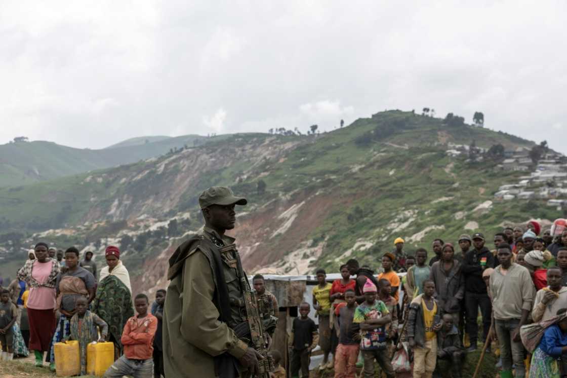 The M23 took control of the Rubaya mine last year The M23 took control of the Rubaya mine last year