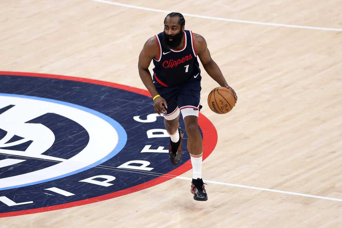 James Harden in action for the Los Angeles Clippers James Harden in action for the Los Angeles Clippers
