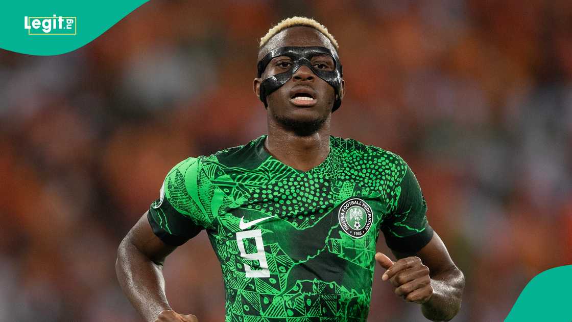 Victor Osimhen has arrived in Kigali ahead of the World Cup qualifier against Rwanda. Victor Osimhen has arrived in Kigali ahead of the World Cup qualifier against Rwanda.