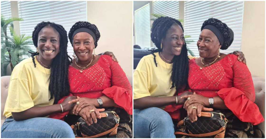 Patience Ozokwo and lookalike daughter. Patience Ozokwo and lookalike daughter.