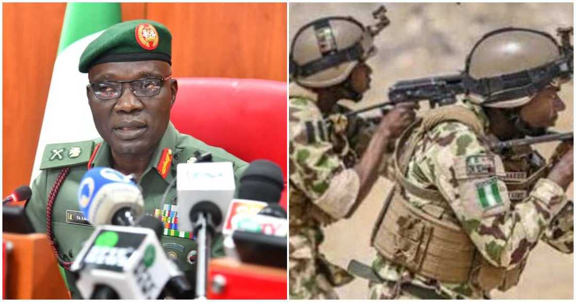 Terrorists and bandits ask to surrender/Nigerian Army warns bandits/ Army warns terrorists Terrorists and bandits ask to surrender/Nigerian Army warns bandits/ Army warns terrorists