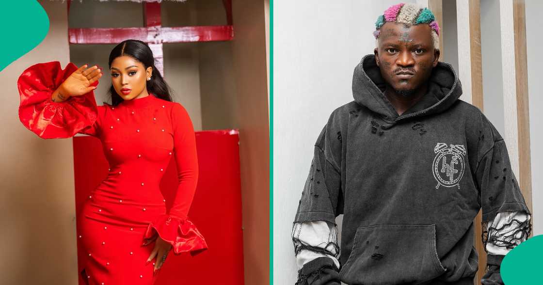 Nigerian singer Portable reacts as Regina Daniels shares a cryptic post after an outing with Annie Idibia. Nigerian singer Portable reacts as Regina Daniels shares a cryptic post after an outing with Annie Idibia.